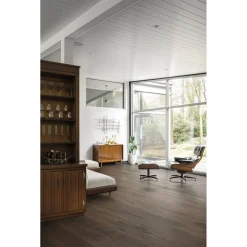Best Kovetettu puulattia Pähkinä Vallby 3.0 Terra Brown XL, mattalakattu Kovapuulattiat