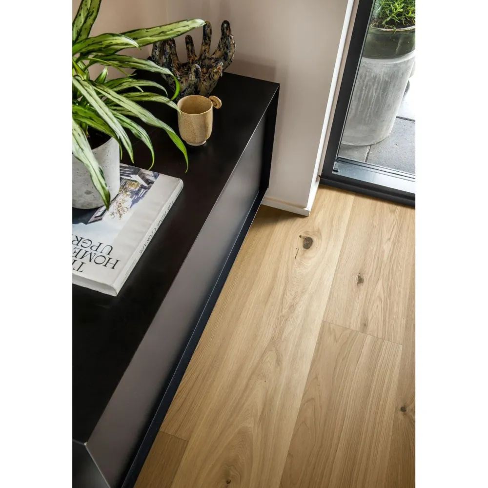 Kovetettu puulattia Tammi Eket 3.0 Natural, harjattu, mattalakattu, eri kokoja*Bjelin Online