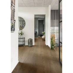 Discount Kovetettu puulattia Tammi Lindby 3.0 Shadow Brown, harjattu, mattalakattu, eri kokoja Kovapuulattiat