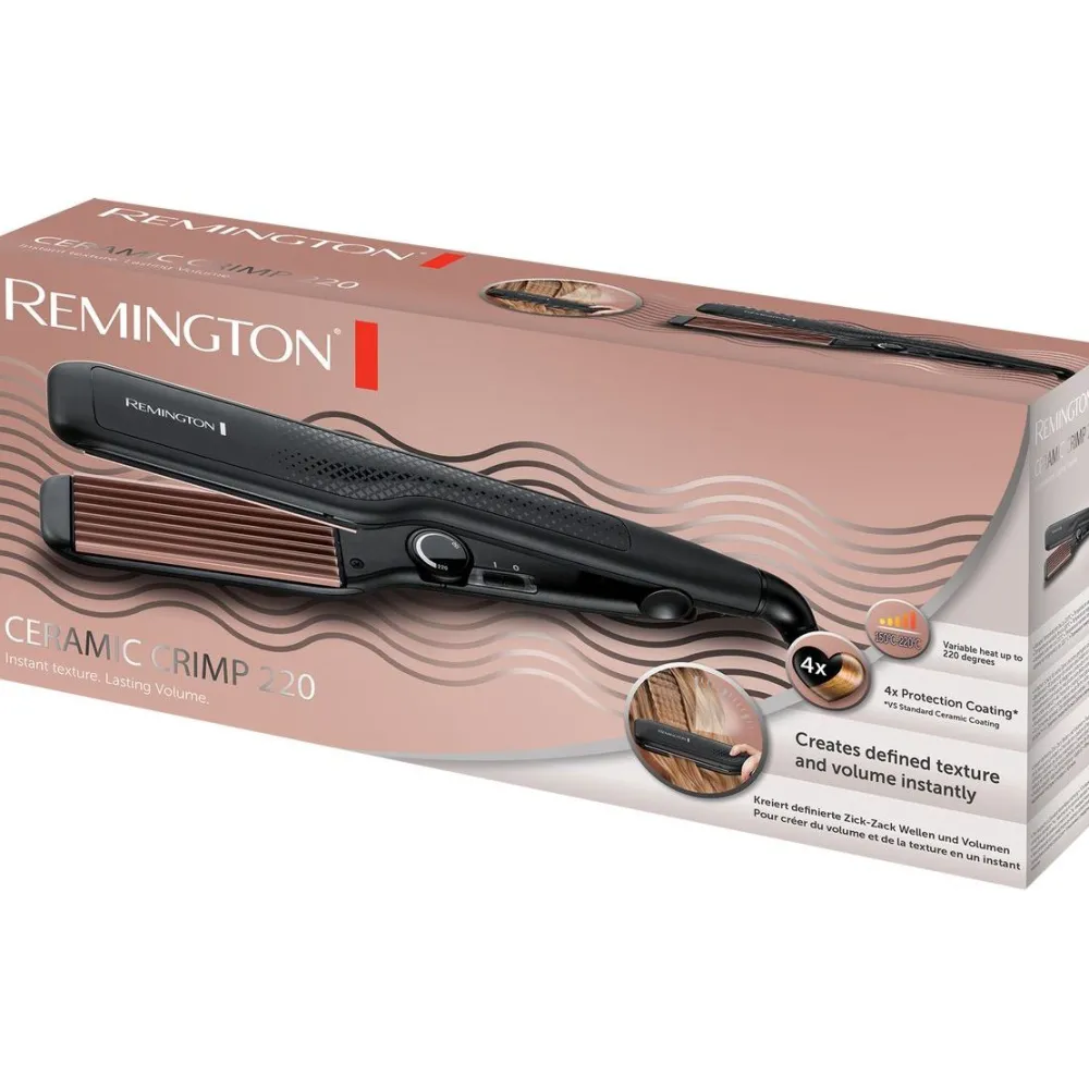 Kreppirauta Ceramic Crimp 220 S3580*Remington Hot