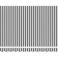 Käsin kelattava markiisi antrasiitti/valkoinen 300x250 cm (16038)*FinePRICE Clearance
