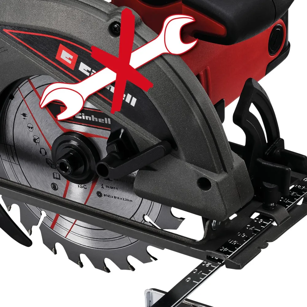 Käsisirkkeli TC-CS 1250 1250W Ø165 mm/16 mm Pyörösahat