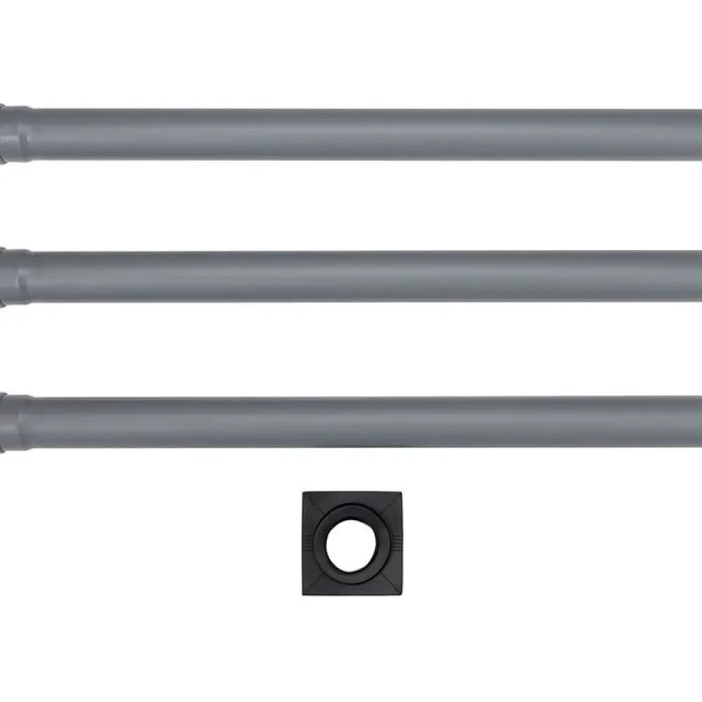 Hot Kuivikekäymälän ilmastointiputkipaketti 75 mm Kuivakäymälän Tarvikkeet