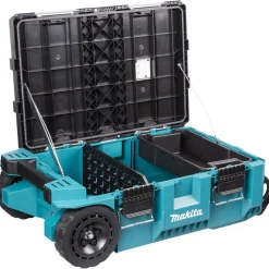 Kuljetuslaatikko Maktrak P-91001 pyörillä/vetoaisalla*Makita Outlet