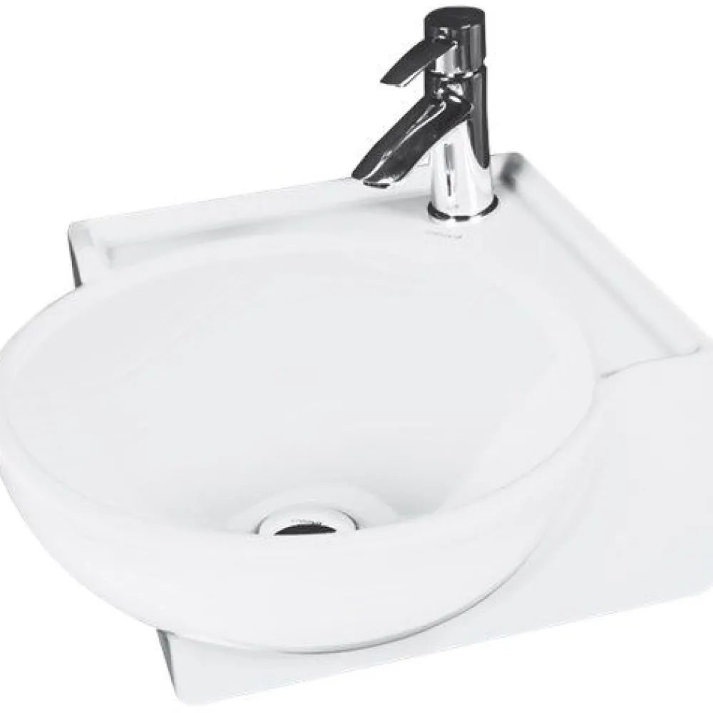 Kulma-allas TP051, 370 X 370 X 160 mm*Creavit Clearance