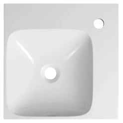 Outlet Kulma-allas Emona 400x400 mm, valkoinen Kulma-Altaat