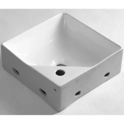 Kulma-allas Nexa 30x30cm, valkoinen*Interia Hot