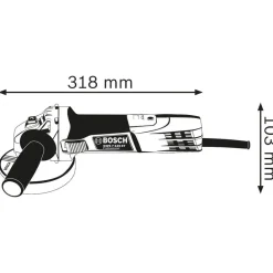 Kulmahiomakone Bosch Professional GWS 7-125 Compact*Bosch Power Tools Discount