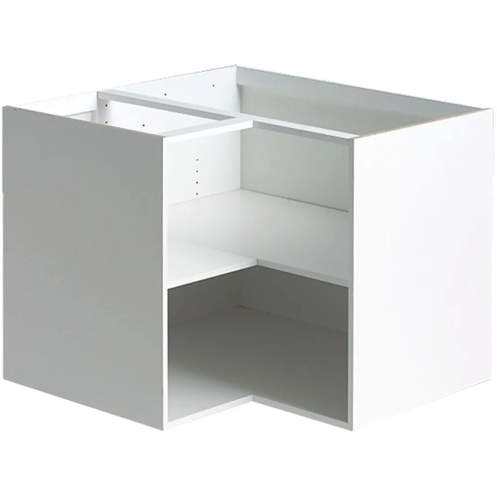 Outlet Kulmakaapin runko 710x900x900mm valkoinen Keittiökaapit