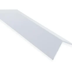 Kulmalista sileä 2x40x40x1000mm alumiini valkoinen maalattu*Maler Best