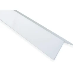 Kulmalista sileä 2x40x40x1000mm alumiini hopea anodisoitu*Maler New