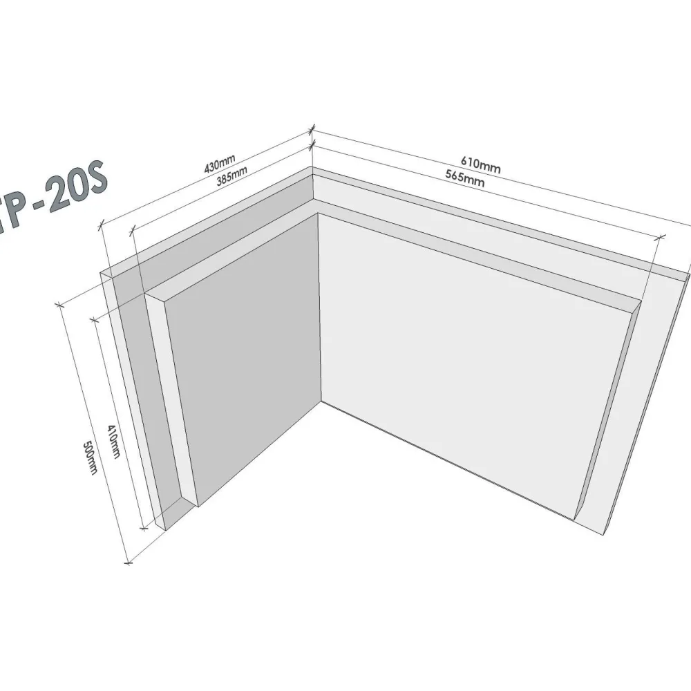 Kulmaluukku TP-20S 565x385mm eri värivaihtoehtoja*Tapani Puosi Best