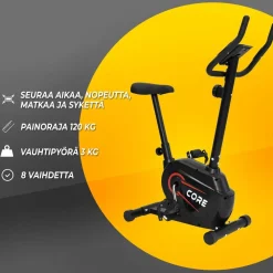 Online Kuntopyörä 3 kg magneettivastuksella Kuntopyörät|Kuntosalilaitteet