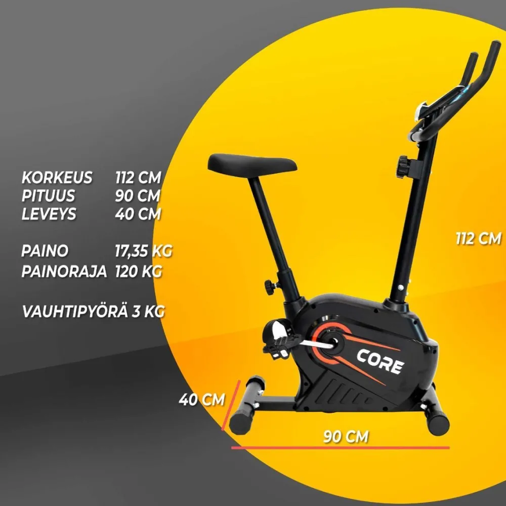Online Kuntopyörä 3 kg magneettivastuksella Kuntopyörät|Kuntosalilaitteet