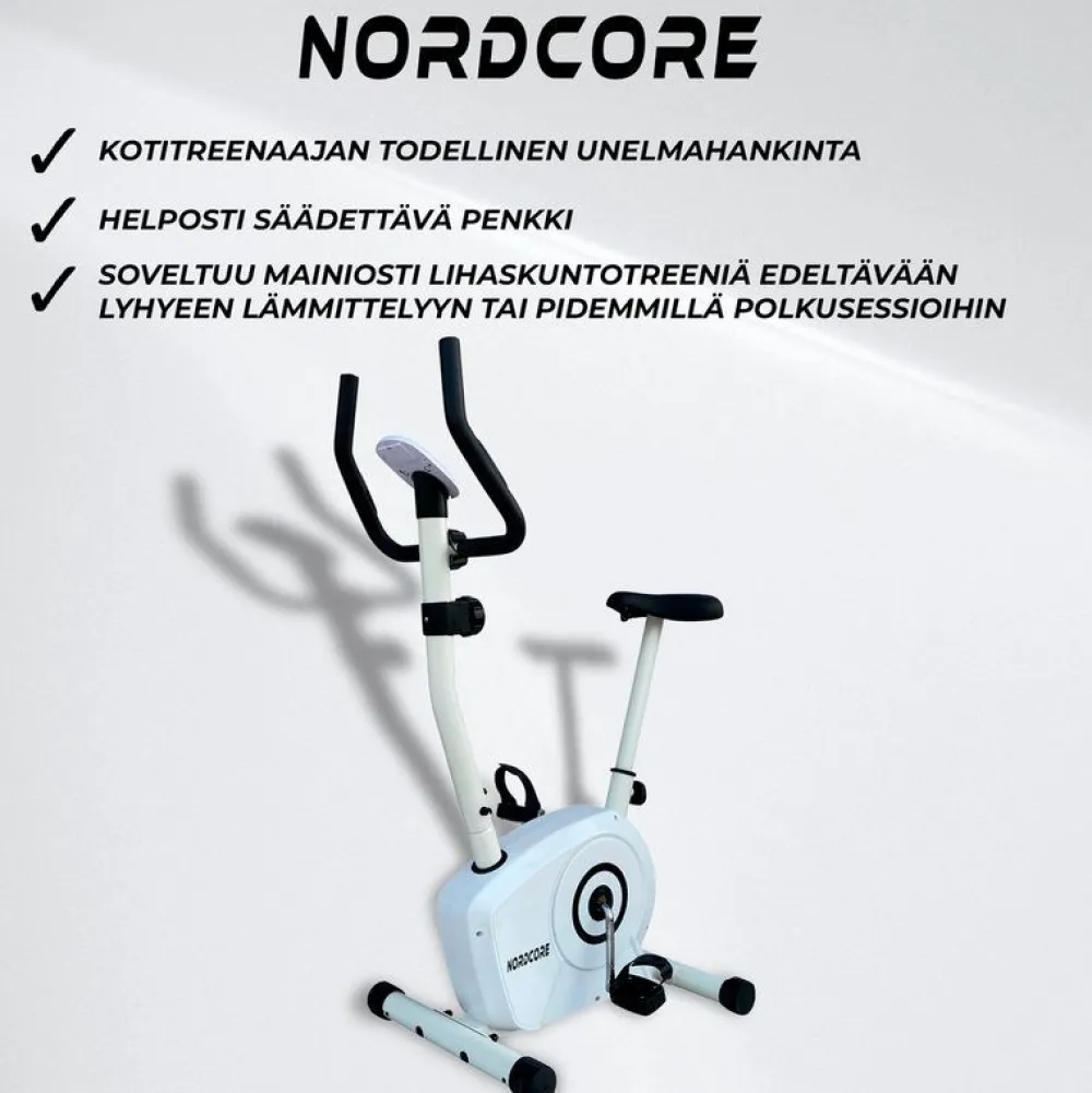Kuntopyörä Core 400, valkoinen*Nordcore Best