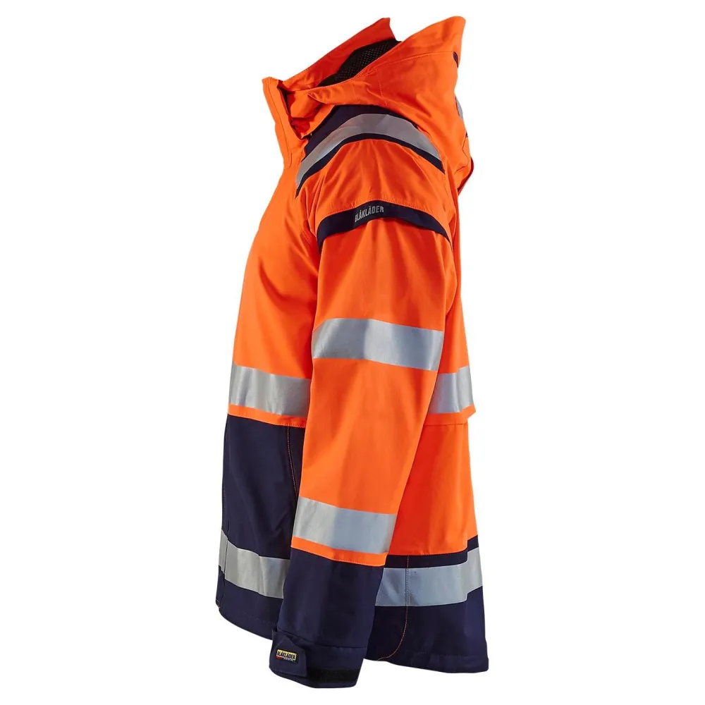 Kuoritakki 4987 Highvis huomio-oranssi/sininen*Blåkläder Sale