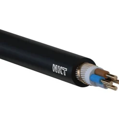 Kuparivoimakaapeli XCMK-HF 4X2,5/2,5 RE Dca R50*NKT Hot