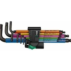 Kuusiokoloavainsarja 950 SPKL/9 SM N SB, 1, 5–10mm*Wera Discount