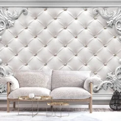 Online Kuvatapetti Quilted Leather eri kokoja Valokuvatapetit
