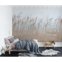Clearance Kuvatapetti Swaying Reed non-woven mittatilaus Mittatilaustapetit