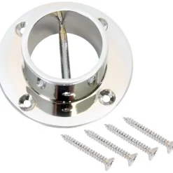 Clearance Köyden seinäkiinnike Ø 36mm kromattu Terassin Kaiteet