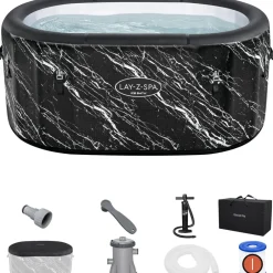 Outlet Kylmäallas Lay-Z-Spa Glacial Dip, 420l, musta Kehonhuolto