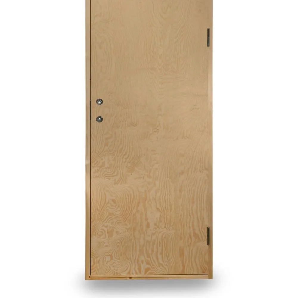 Kylmävaraston Ljusdal 100x210cm vasen, käsittelemätön sileä vaneri*JABO Outlet