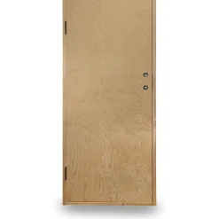Online Kylmävaraston Ljusdal 100x210cm oikea, käsittelemätön sileä vaneri Varastonovet
