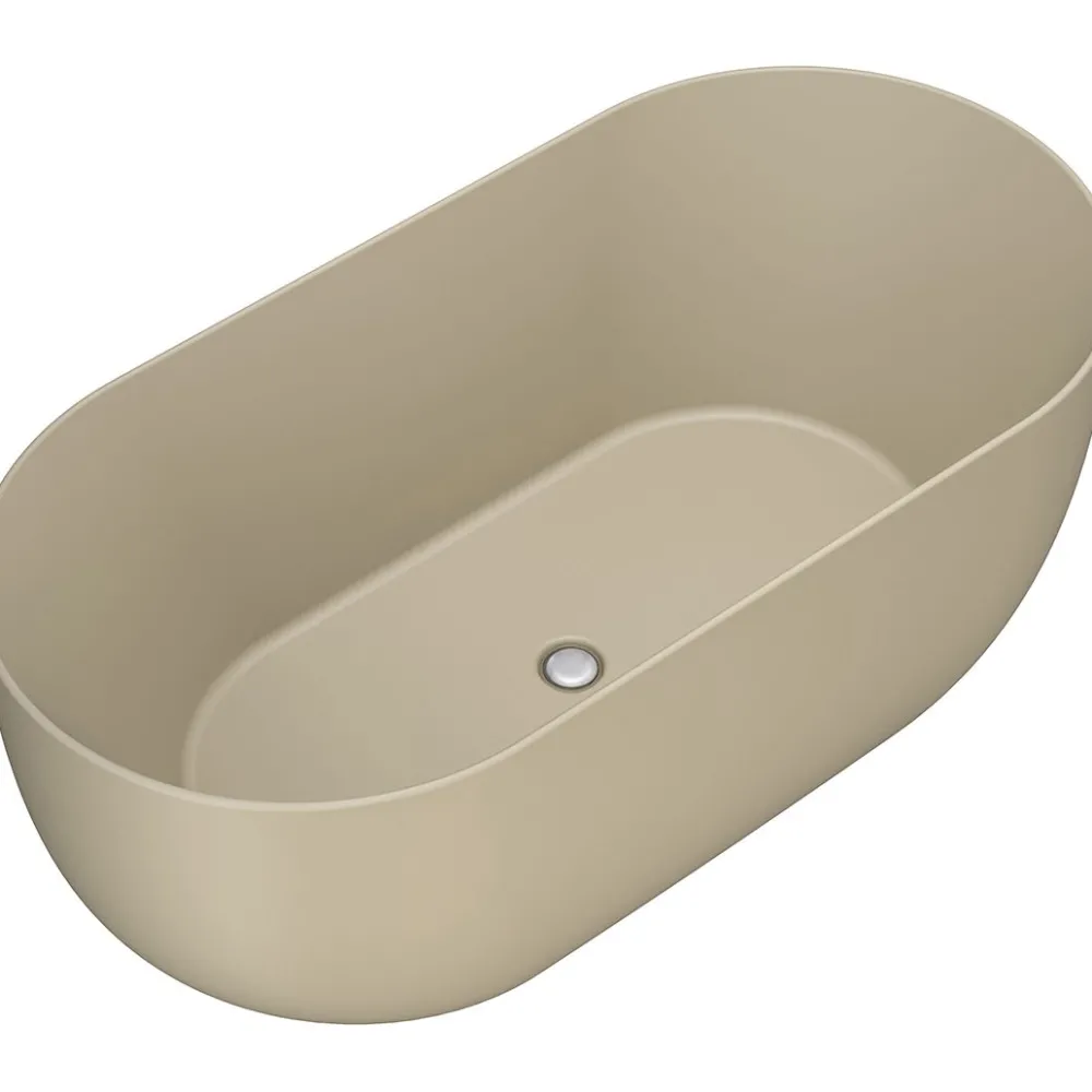 Kylpyamme Soft, 1600x590 mm, beige Kylpyammeet