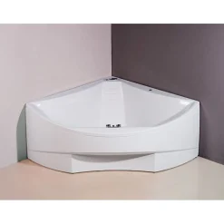 Clearance Kylpyamme Bermuda + tukikehys, 165x165x490 mm, valkoinen Kylpyammeet