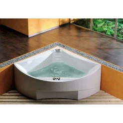Clearance Kylpyamme Bermuda + tukikehys, 165x165x490 mm, valkoinen Kylpyammeet