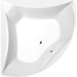 Clearance Kylpyamme Bermuda + tukikehys, 165x165x490 mm, valkoinen Kylpyammeet