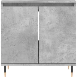 Outlet Kylpyhuoneen kaappi, tekninen puu, 58x33x60 cm, eri värejä (29861) Kylpyhuoneen Kaapit