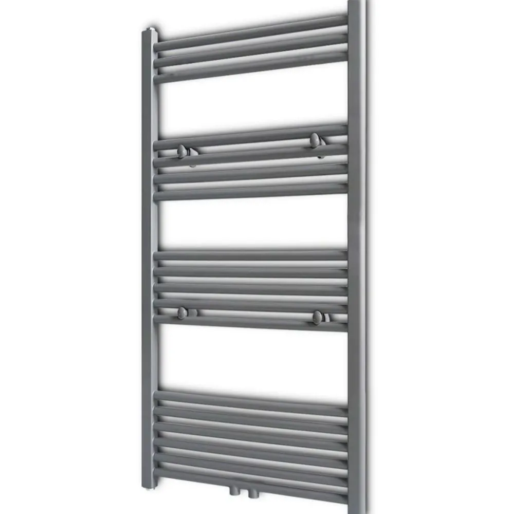 Discount Kylpyhuoneen keskuslämmitys pyyheteline suora 600x1160 mm Vesikiertoiset Pyyhekuivaimet