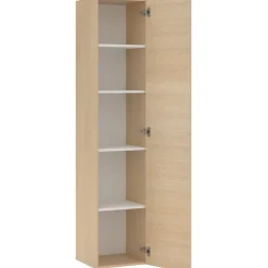 Kylpyhuoneen korkea kaappi , 182x20cm, hyllyillä, eri vaihtoehtoja*Temal Discount