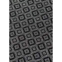 Kylpyhuoneen matto Black Cats Oval 60x90cm musta/monivärinen*Linento Online
