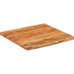 Best Kylpyhuoneen työtaso 60x60x3,8 cm neliö täysi akasiapuu (70306) Kylpyhuonekalusteiden Tarvikkeet