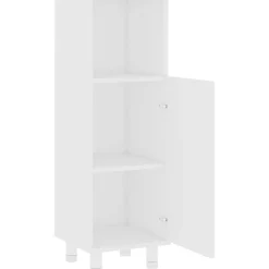 Outlet Kylpyhuonekaappi 30x30x95 cm lastulevy eri värejä Kylpyhuoneen Kaapit