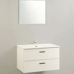 Best Kylpyhuonekalustesarja Integro 80x46x45 cm valkoinen Kylpyhuoneryhmät