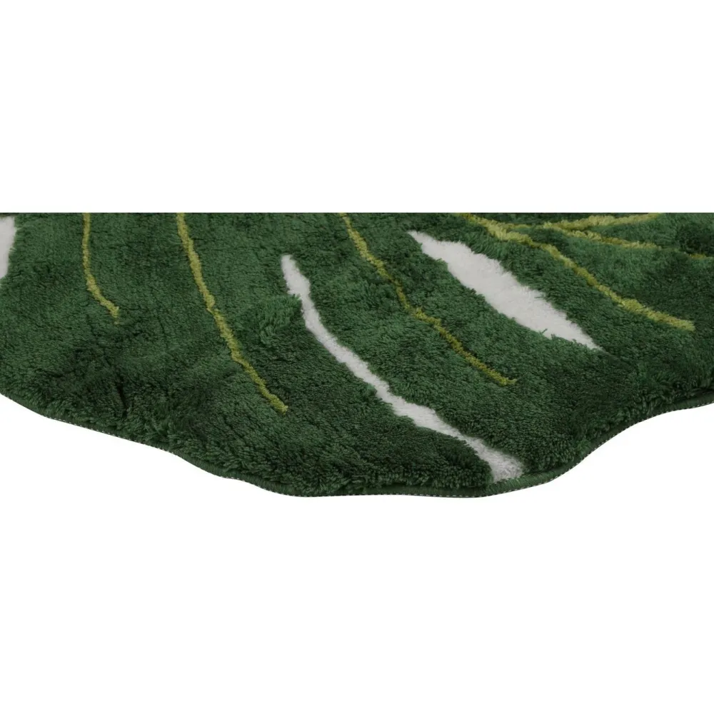 Kylpyhuonematto Frunze, 80x120cm, vihreä*Linento Outlet