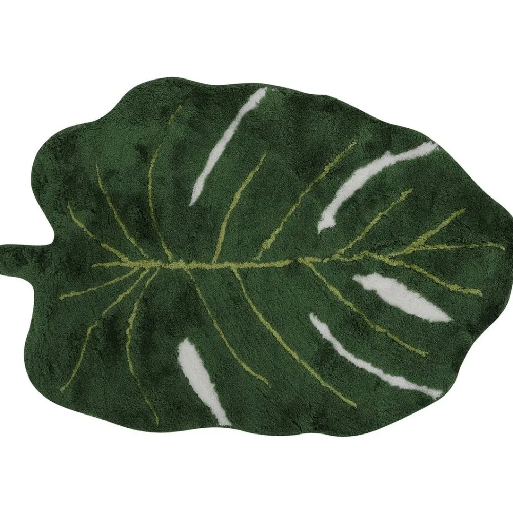 Kylpyhuonematto Frunze, 80x120cm, vihreä*Linento Outlet