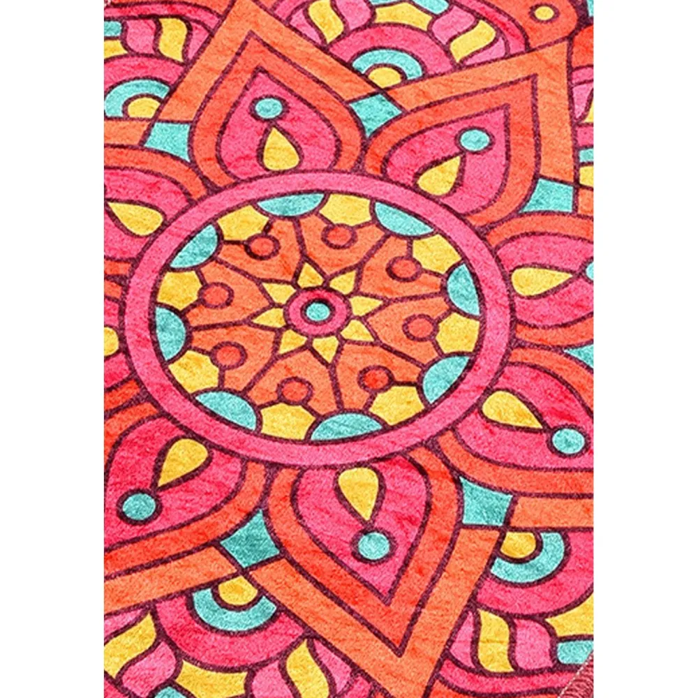 Online Kylpyhuonematto Mandal, 40x60cm, monivärinen Kylpyhuonetekstiilit