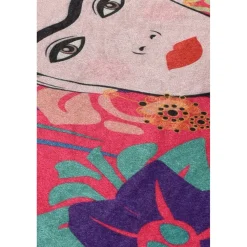 Hot Kylpyhuonemattosetti Frida, 2kpl, pinkki Kylpyhuonetekstiilit