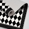 New Kylpyhuonemattosetti 510607, 2kpl, musta/valkoinen Kylpyhuonetekstiilit