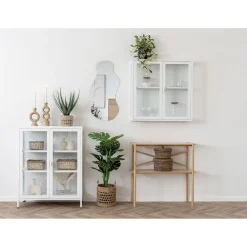 Discount Kynttilänjalka , 13.5x8.8x23.4cm, keramiikka, ruskea Lyhdyt