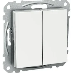 Outlet 5-kytkin Exxact 2X UKJ valkoinen Kytkimet