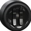 Discount 6+6-kytkin Renova pinta-asennus musta Kytkimet