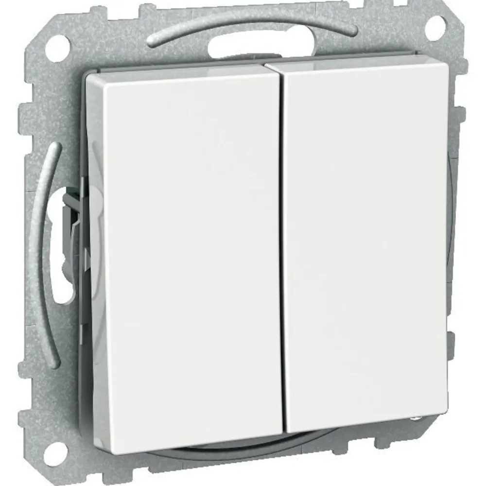 Kytkin 6+6 0X UKJ valkoinen Exxact*Schneider Electric Sale