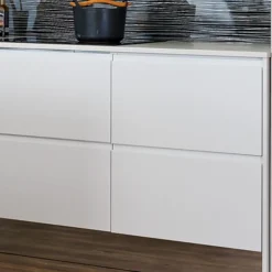 Laatikoston runko 2 laatikolla eri kokoja valkoinen*Ideal Keittiöt Best