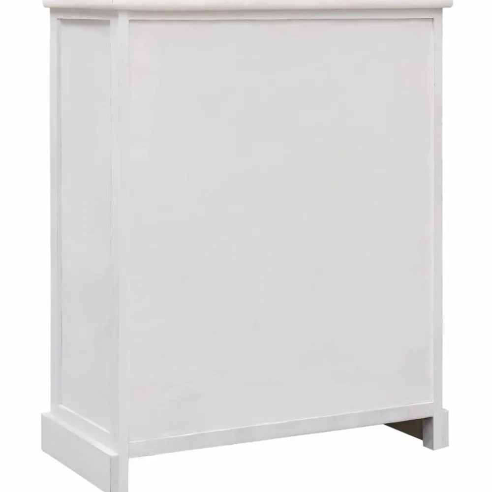 Laatikosto valkoinen 60x30x75 cm puu*FinePRICE Online